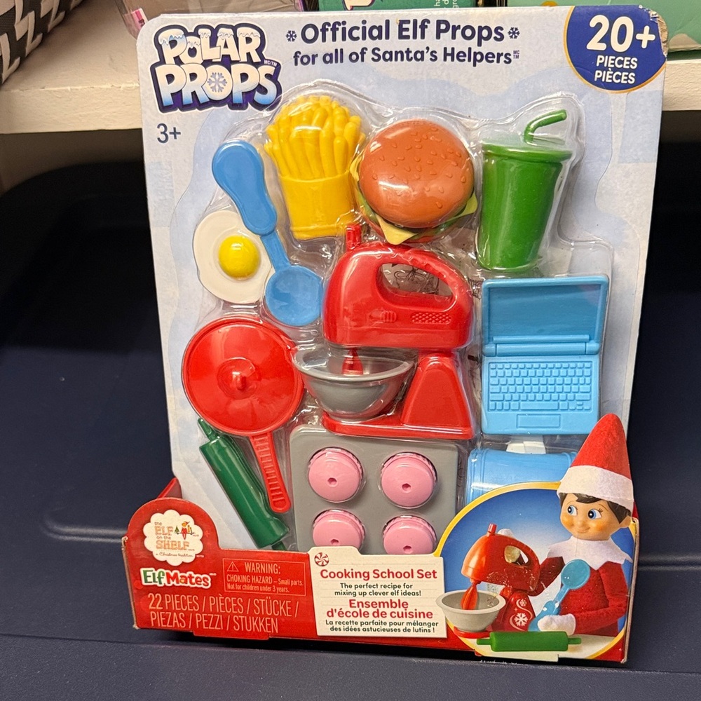 Polar Props Kids Cooking School Playset for a ELF